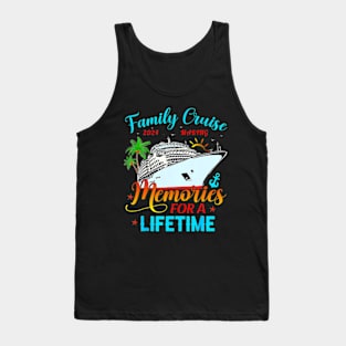 Family Cruise 2024 Making Memories Tank Top